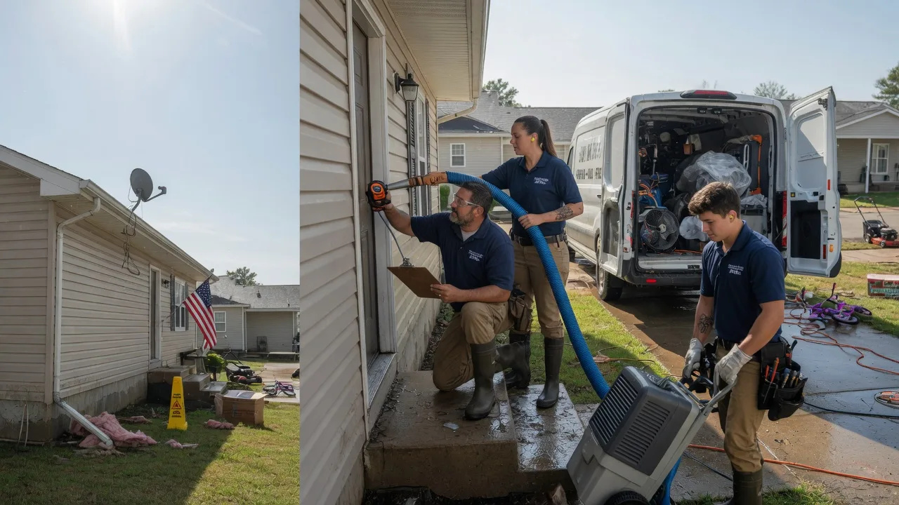 Ceiling Water Damage Restoration in Ypsilanti, MI near me